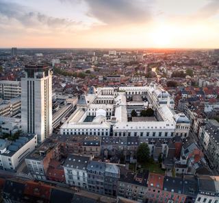 Campus Boekentoren met Universiteitsbibliotheek en Rozier-Plateaucomplex